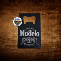 Modelo Black Metal Bottle Openers 