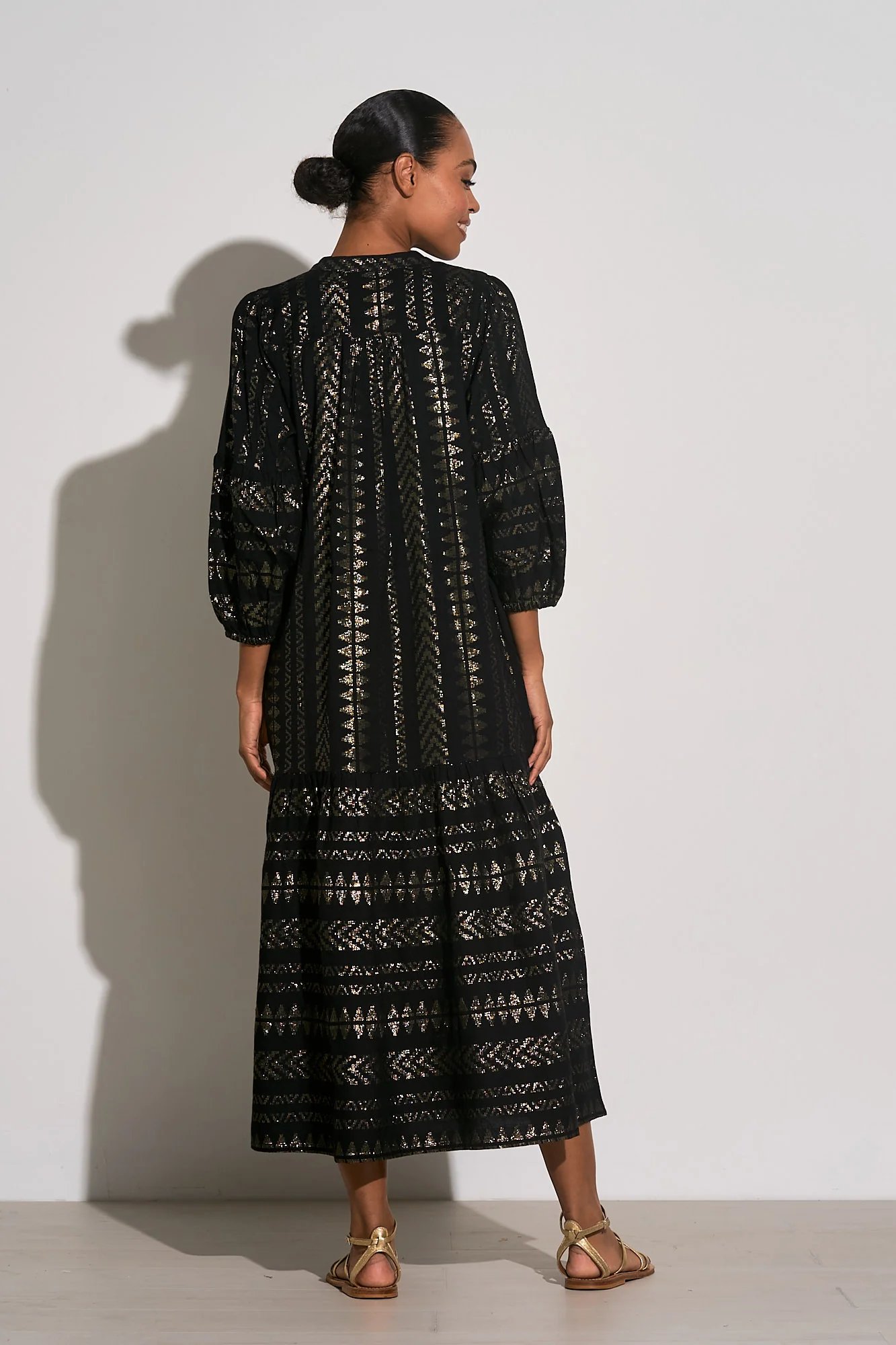 Image of Arrow Print Midi 