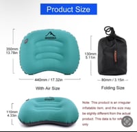 Image 4 of Portable Inflatable Pillow Camping Equipment 