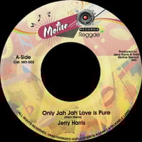 Image 1 of Jerry Harris - Only Jah Jah Love is Pure 7" (Motive)