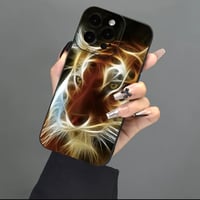 Image 3 of Tiger Pattern Silicone Phone Case 