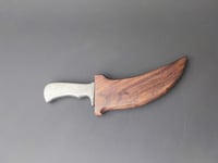 Image 2 of Damascus kirpan 6.5"