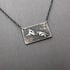 Sterling Silver Leaping Cat Necklace Image 2