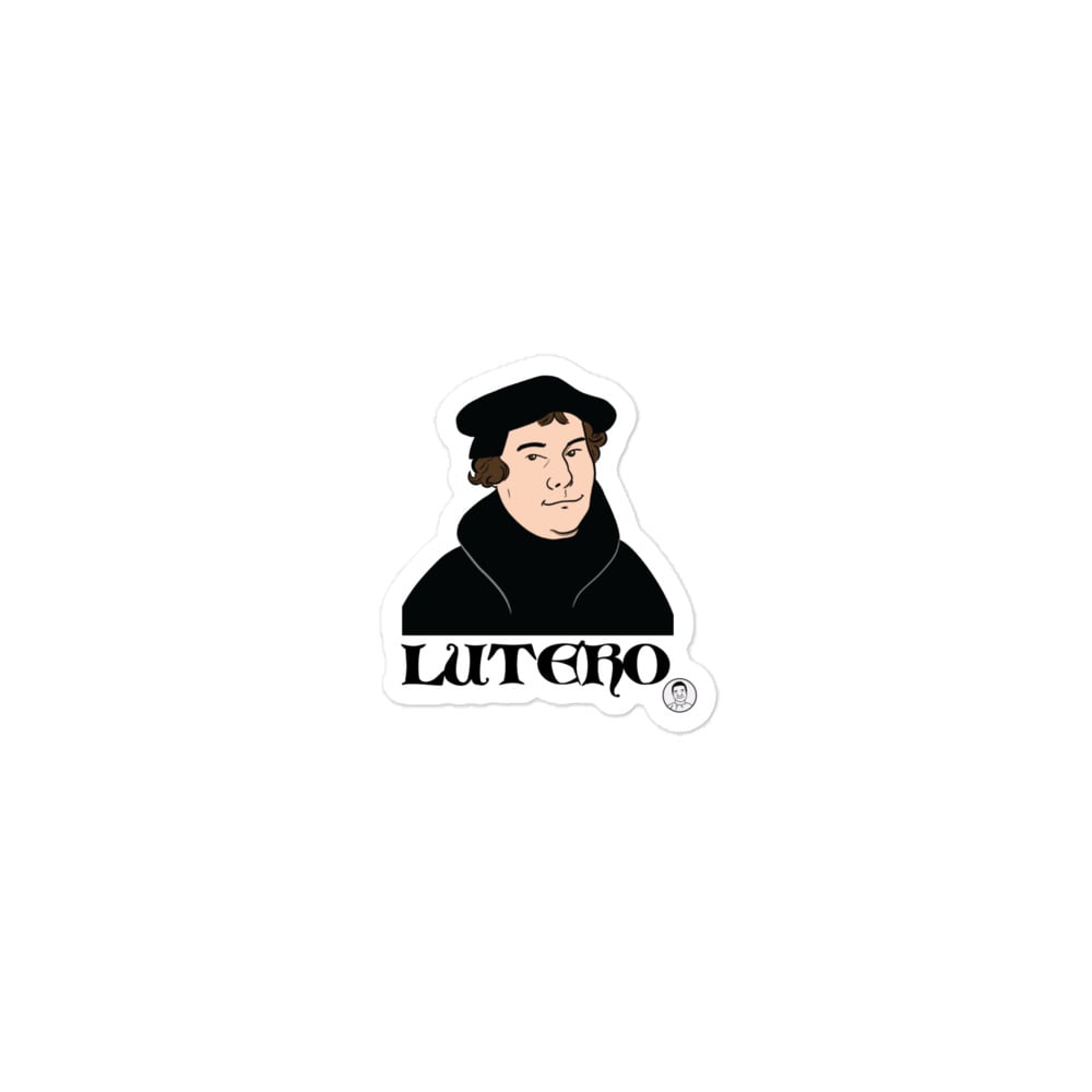 Image of Martin Lutero sticker