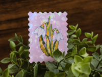 Image 1 of Snowdrop holographic Sticker