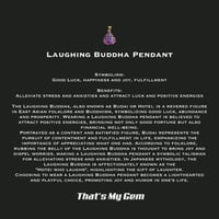 Image 4 of 10 K Mini Guangdong Smiling Buddha Pendant Amethyst 