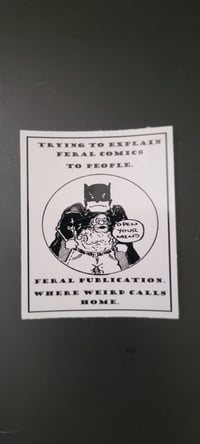 Feral Publication Sticker