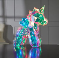 LED IRIDESCENT UNICORN