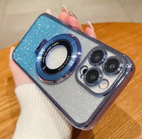 Image 2 of Magnetic Blue Gradient Phone Case