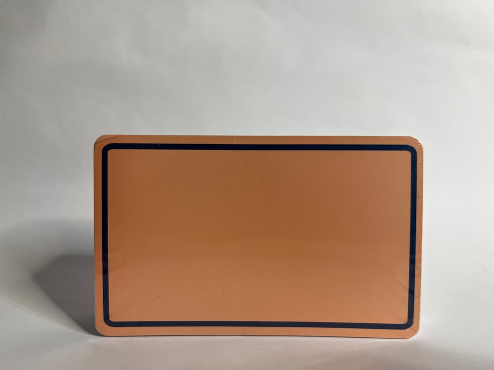 CORAL (100 PIECES)- EGGSHELL BLANKS (4X2.5”) 