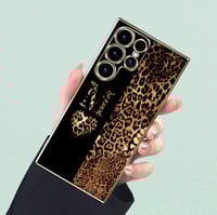 Image 2 of Leopard Letter M Pattern Phone Case