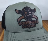 Image 2 of Leather Patch Hats (Customizable)