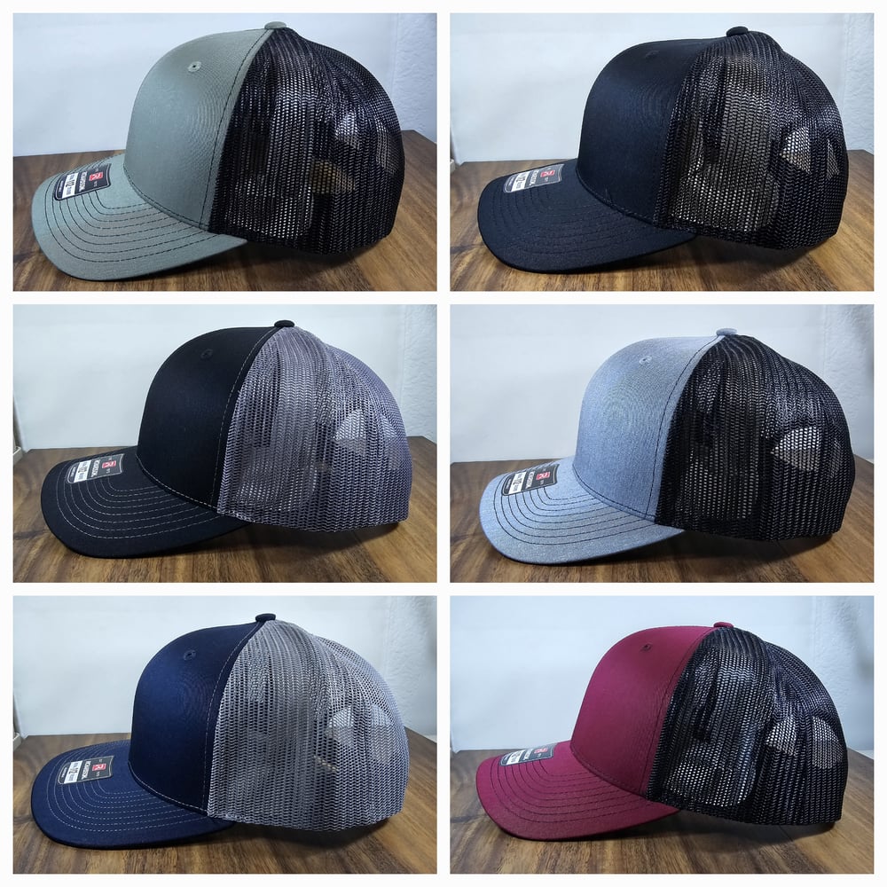 Custom Leather Patch Hats