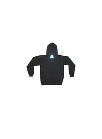 Image of Hustle Allstar Black Sweatsuit (Reflective Trim)