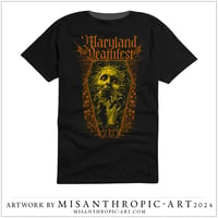 Image 1 of MDF XIX 2024 Black T-shirt (Design 2) (pre-order)