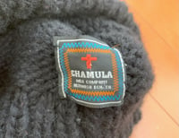 Image 4 of Chamula Monitaly yuketen hand woven merino wool cap hat, made in Mexico