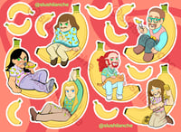 MTL Banana Sticker Sheet