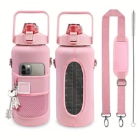 Image 1 of 64 oz Water Bottle w/ Sleeve 