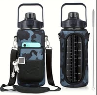 Image 4 of 64 oz Water Bottle w/ Sleeve 