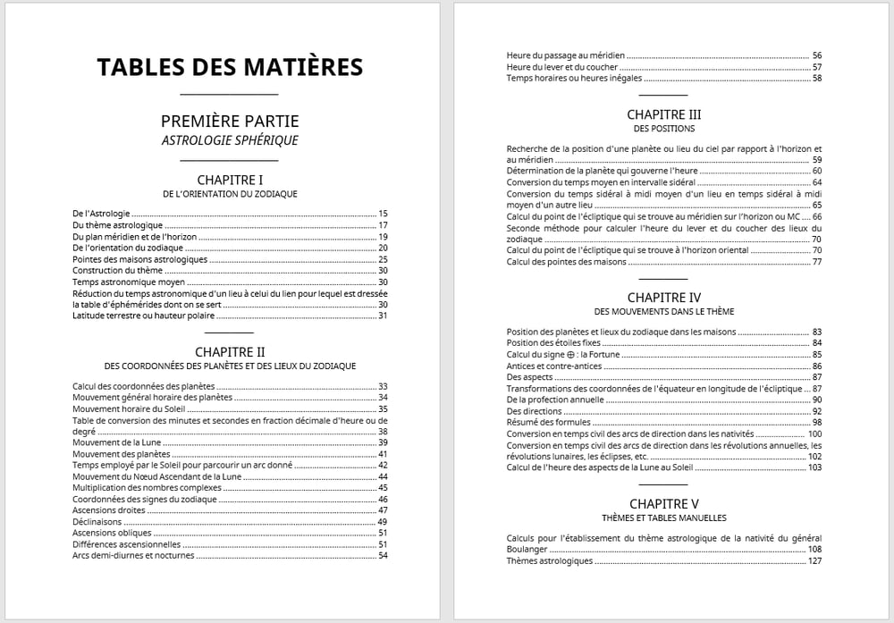 FOMALHAUT (CHARLES NICOULLAUD) - MANUEL D’ASTROLOGIE SPHÉRIQUE ET JUDICIAIRE