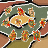 Image 1 of Autumn 24 Sticker pack (10 pieces).