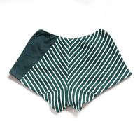 Image 1 of spruce forest green adult m/l medium large vintage sewing pattern courtneycourtney track shorts