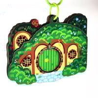 Image 1 of Hobbit Hole Layered Keychain