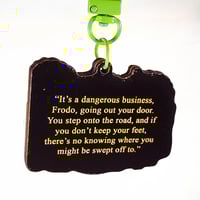 Image 2 of Hobbit Hole Layered Keychain