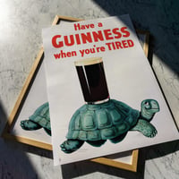 Image 1 of Have a Guinness - Turtle | John Gilroy - 1936 | Drink Cocktail Poster | Vintage Poster