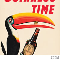 Image 2 of Opening Time is Guinness Time - Toucan | John Gilroy - 1935 | Vintage Poster | Drink Cocktail Poster