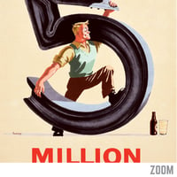 Image 2 of 5 Million Guinness | John Gilroy - 1940 | Drink Cocktail Poster | Vintage Poster