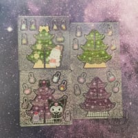 Image 1 of Sanrio Japan Mini Acrylic Christmas Tree