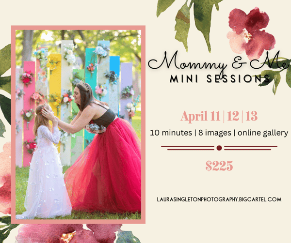 Image of Mommy & Me minis - April 2024