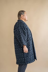 Image 3 of Long Hanten Jacket- Square dots