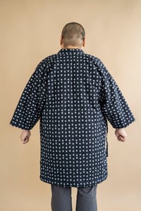 Image 4 of Long Hanten Jacket- Square dots