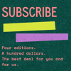 Subscription (4 years) 