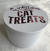 Image 4 of Cat Treats Storage Tin