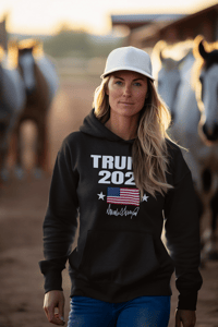 Image 5 of Trump 2024 Signature Hoodie, Pro Trump, MAGA, ULTRA MAGA, Republican, Republican, Unisex