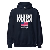 Image 1 of Ultra MAGA Unisex Hoodie, Republican Hoodie, Conservative Shirt, Republican Gift, Patriot Shirt