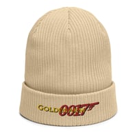 Image 2 of GoldenArm 0017 Organic ribbed beanie