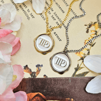 Image 2 of TTPD Logo Wax Seal Necklace