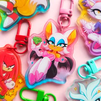 Image 4 of Sonic the Hedgehog Colourful Acrylic Keychains
