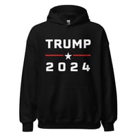 Image 1 of Trump 2024 Sweatshirt Hoodie,  Pro Trump T-shirt, Pro America Shirt, Patriot Sweatshirt