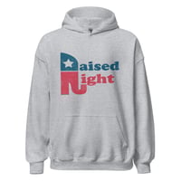 Image 1 of Raised Right Republican Elephant Hoodie, Distressed Unisex Hoodie