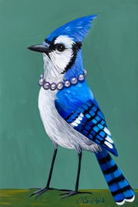 Image 1 of Blue Jay Pearls Teal II