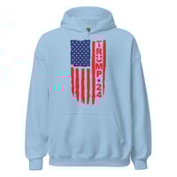 Image 3 of Trump 2024 USA Flag Unisex Hoodie