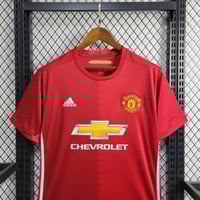 Image 3 of Manchester United 16/17 Retro Home Jersey