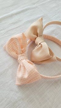 Image 2 of Crincled Satin/Chiffon Headband