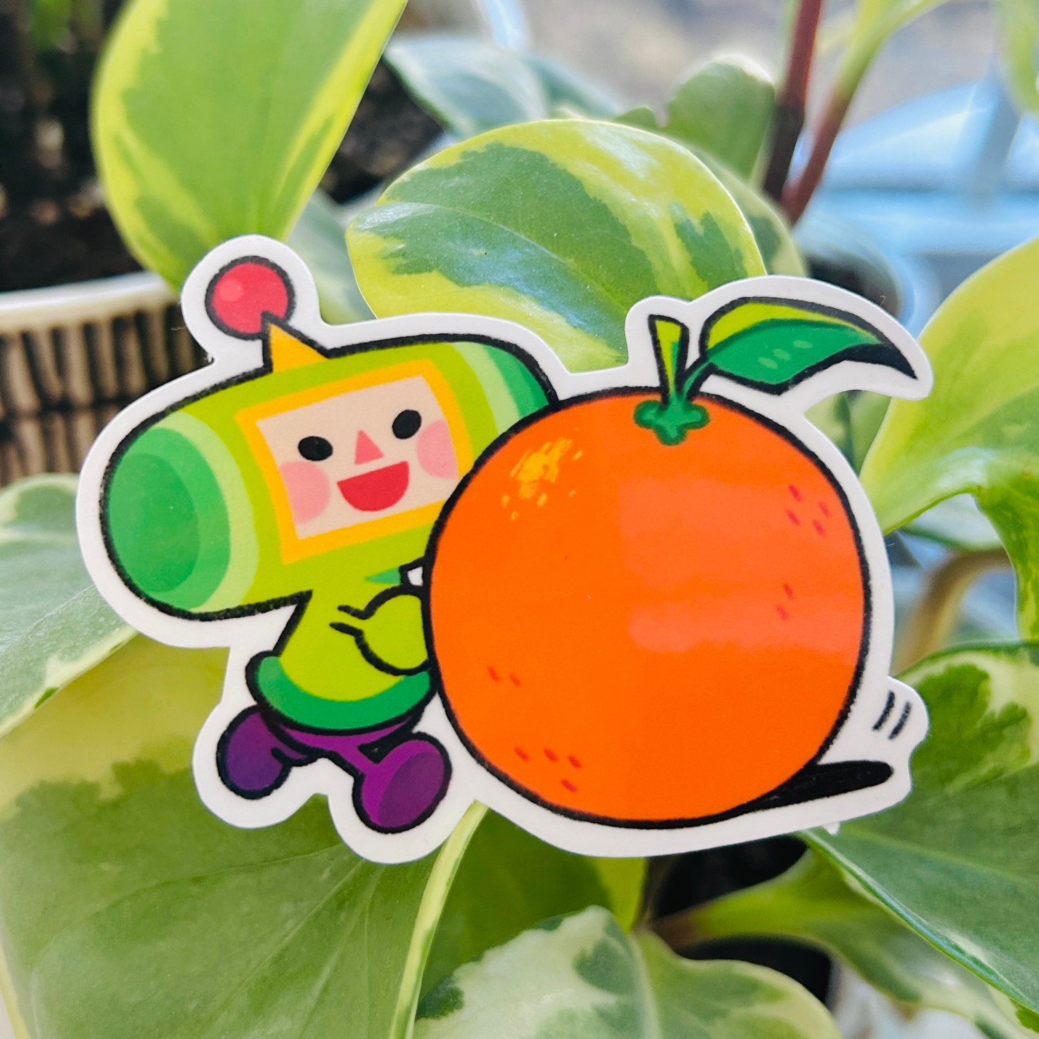 Katamari Orange Sticker