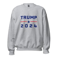 Image 1 of Trump 2024 Sweatshirt Pro Trump Sweater Pro America Sweatshirt 